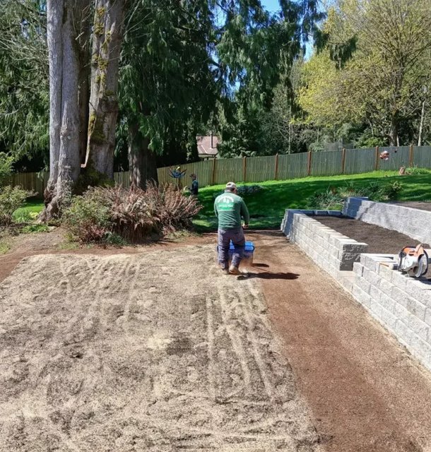 retaining wall construction